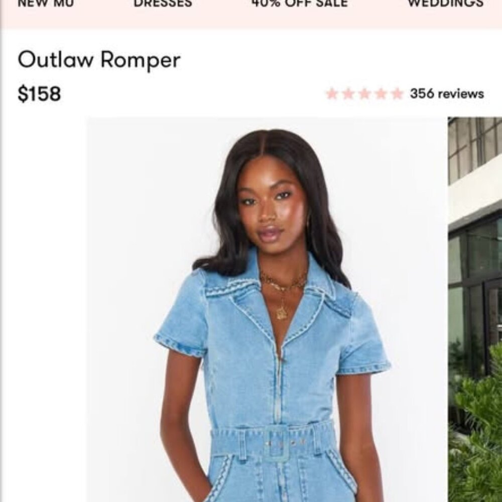 Show Me Your Mumu Outlaw Romper